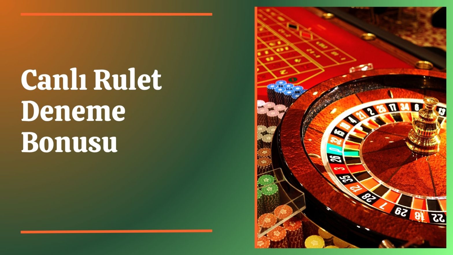 Canlı Rulet Deneme Bonusu